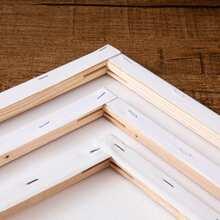 1 cornice per pittura a olio, cornice per pittura a olio su tela, pittura acrilica su tela bianca, cornice per pittura a olio su tela di lino, cornice per foto vuota