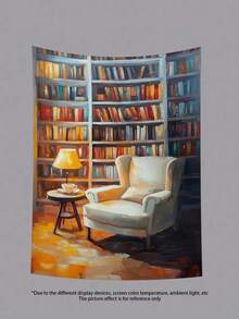 万圣节鬼魂挂毯系列南瓜灯黑暗城堡趣味鬼魂阅读万圣节横幅南瓜装饰秋季装饰挂毯墙艺术家居装饰