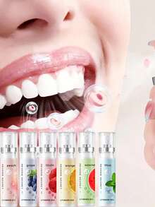 1件装中性果香口气喷雾，清新口气，持久留香，口腔护理，口气清新喷雾，送给女生的理想节日礼物 - peach - 查看 2