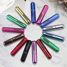 1pc/3pcs/ 5ml Refillable Travel Perfume Atomizer Spray Bottle, Portable Bottom Filling Perfume Bottle - Pink - View 3