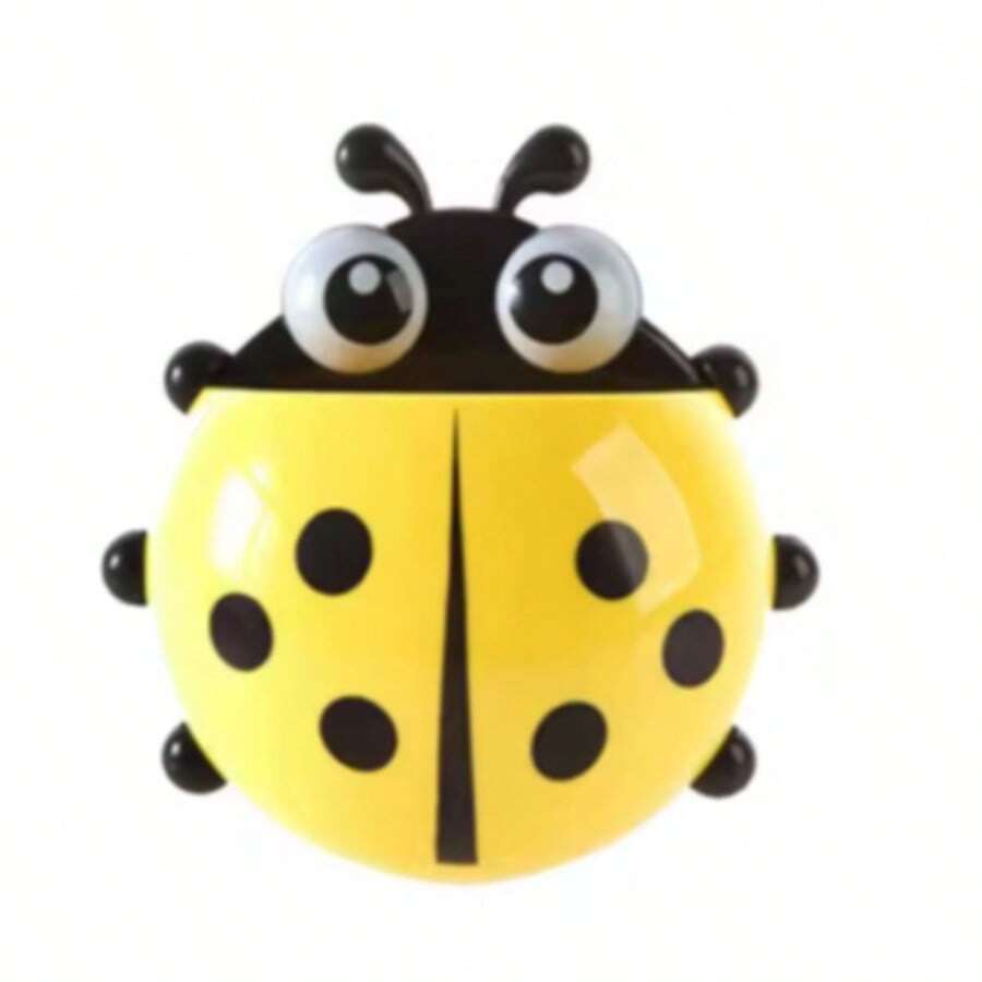 Spazzolino Holder With Suction Cup With 1 Piece, Creative Pen Holder With Sette Stelle With Coccinella, Bag Accessories For Spazzole Per