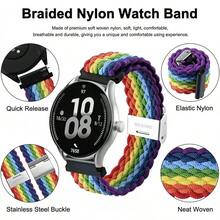 Smart Watch Strap - Multicolor (Silver Buckle) - View 3