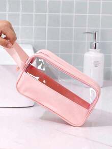 3件套多功能化妆包，夏季旅行化妆品收纳包，防水洗漱包，带刷架，大容量化妆包，便捷手提包，适用于护肤品、化妆品、化妆刷、粉饼、口红等，非常适合海滩、学校、浴室、度假、情人节、圣诞节、母亲节等场合，是送给妈妈、家人、朋友的理想礼物。夏季必备，化妆包，化妆袋，化妆品收纳包，化妆品整理包，旅行，化妆小袋，包，梳妆台，化妆小袋，旅行必备，化妆包，旅行必备，梳妆配件，小化妆包，化妆小袋，化妆品收纳包，旅行必备，大容量，大号化妆包，圣诞礼物，小袋，旅行，送给女性的旅行必备礼物，小袋，手拿包/小手提包，化妆品整理包，化妆品收纳包，小袋，刷架，迷你小袋，大容量手拿包，女士礼物，圣诞礼物，女士礼物创意 - 彩色 - 查看 14