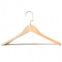 Umerașe din lemn pentru haine, umerase pentru costume cu bretele late, umerase pentru haine pentru dormitor de hotel, umerase din lemn fără marcaj pentru uz casnic, cadou grozav pentru familii - Multicolor - Vizualizare 8