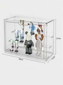 Clear Display Case,Acrylic Wall-Mounted Dustproof Showcase,Small Ones Bag Display Case & Display Shelf For Pastry Display Case,Collections Or Stone,Action Figures,Toys,Hat,Handbag And Purse(Multiple Types Options Available)