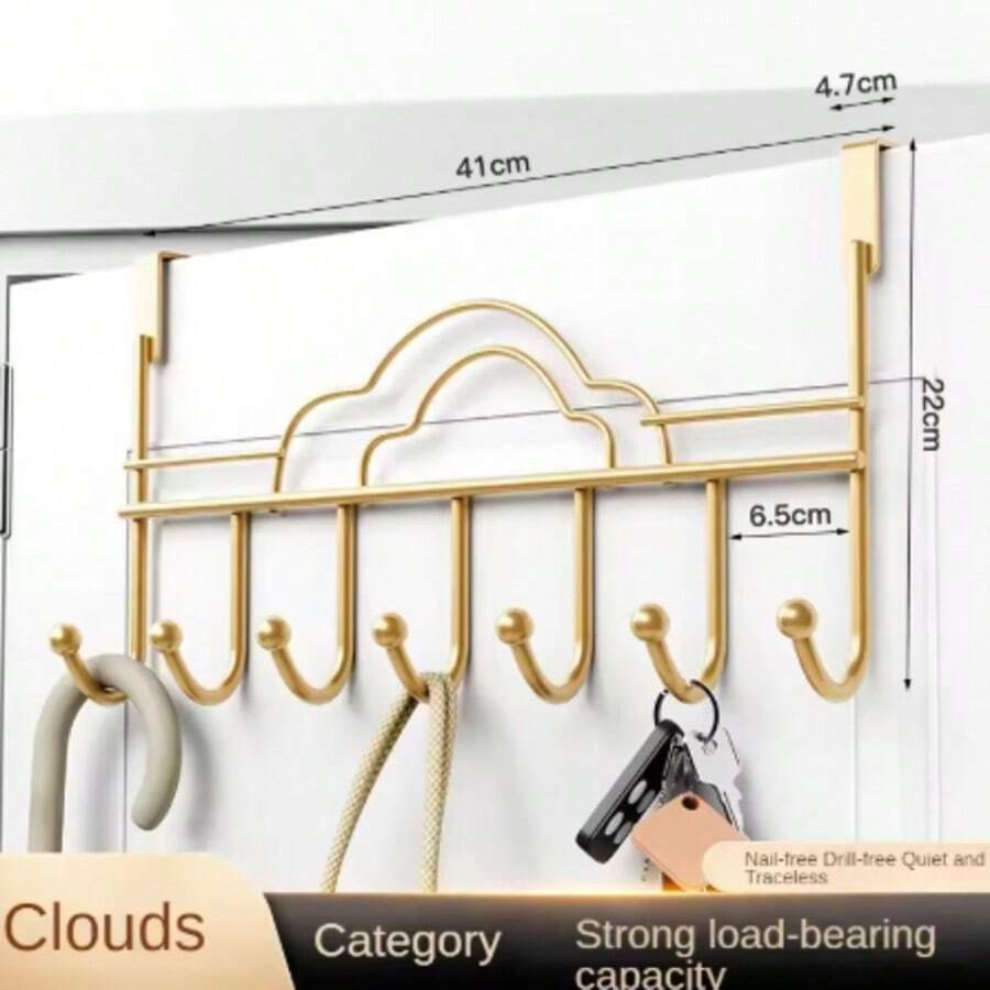 Dietro I Ganci Della Porta Ganci Appendiabiti Da Parete Per Riporre La Casa Ganci Per Porta Portaoggetti Per La Casa Senza Punzonatura