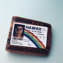 1 件 McLovin Super Bad 塑料身份证 - 夏威夷驾驶执照风格 - 新时代新奇恶作剧，服装道具防水紧凑风格，适合派对道具万圣节圣诞节返校，返校，学校用品