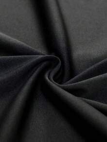 Đầm ôm sát màu đen thanh lịch dành cho nữ - Thiết kế không tay, hở lưng, xếp ly, thích hợp mặc dự tiệc, hoàn hảo cho các sự kiện mùa xuân/hè, chất liệu vải pha polyester có thể giặt máy, ôm sát cơ thể, được trang trí bằng viền sequin. - màu đen - Xem 6