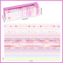 20 Rolls Washi Tape Set, 2M Length, Suitable For DIY Crafts, Bullet Journals, Scrapbooking And Planners, Decorative Masking Tape