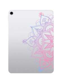 1pc Mandala Flower Pattern Artistic Sticker, PVC Material Self-Adhesive DIY Notebook Sticker, A Great Gift To Decorate Notebook And Laptop - Multicolor - View 7