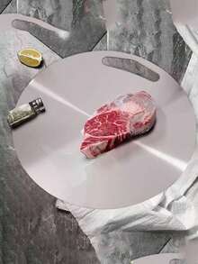 3 件/不锈钢切菜板，双面，耐用，易清洁，金属，适用于肉类、蔬菜、水果