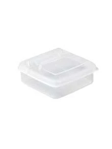 1 件透明奶酪储物盒、密封食品容器、新鲜奶酪、熟食和小吃的厨房收纳盒、便携式冰箱水果蔬菜保鲜盒、奶酪片储物盒、冰箱专用洋葱、生姜、大蒜水果保鲜盒、翻盖黄油块包装盒，适合在厨房使用 - 彩色 - 查看 11