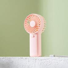 AAA Battery Powered On Fan Small Portable Battery Powered Fans With 1Speeds, 5'' Quiet Personal Fan For Bed, Camping, Outdoor,Wireless Desk Fan,No Battery Configured (Green)