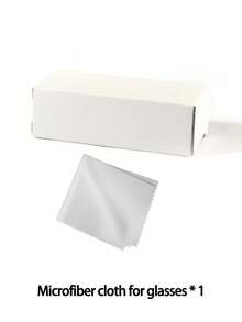 1 件 2025 椭圆形办公室眼镜 非处方瘦脸 Y2k 配饰 返校时尚 适合办公室和日常