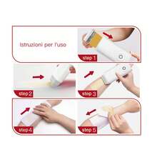 DEF Set de Depilación – 3 Ceras Depilatorias + 100 Bandas de Tela