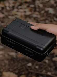 1 件户外配件收纳盒，户外防水密封盒，防水塑料盒，野外生存收纳盒，户外徒步露营装备，适用于钓鱼、露营、狩猎 - 彩色 - 查看 3