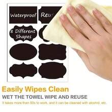 Etiquetas adhesivas impermeables, adecuadas para cajas de almacenamiento, autoadhesivas y fáciles de usar, etiquetas de papel, etiquetas de clasificación, etiquetas de precio, clasificación numérica