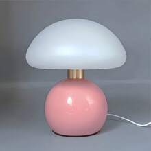 1 Piece, Modern LED Decorative Desk Lamp, Cream Style, USB Power Supply, Button Switch, Tri Color Lighting, Adjustable Brightness, Mushroom Shaped Desk Lamp, Suitable For Dormitory, Study, Reading And Home Decoration Night Lights, Can Be Used As Valentine's Day And Birthday Gifts
