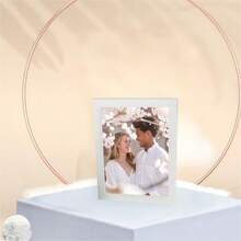 Customized Photo Frame, Customized Minimalist Picture Frame, Tabletop Or Wall-Mounted Photo Frame,Home & Living,Haunt Your Home,Souvenirs,Reusable,Adorable,High-Quality - White - View 8