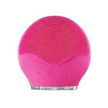 Electric Waterproof Silicone Cleansing Instrument Mini Facial Cleansing Brush