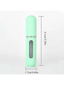 6 件/3 件/1 件 5ML 糖果色香水可填充瓶、可填充香水雾化器瓶、香水旅行喷雾瓶分配器、迷你便携式空液体容器、旅行必需品、海滩旅行收纳袋、暑假返校