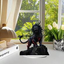 1pcsBohemian Style Acrylic Fire Unicorn - Ideal For Bedrooms, Living Rooms, Kitchens, Halloween - New Year, Easter, St. Patrick's Day, Valentine's Day - Multi-Functional Indoor And Outdoor Decorations, Unique Gift Ideas