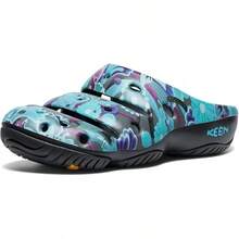 KEEN Men's Yogui Comfortable Slip On Lightweight Clogs - Flowers - View 1