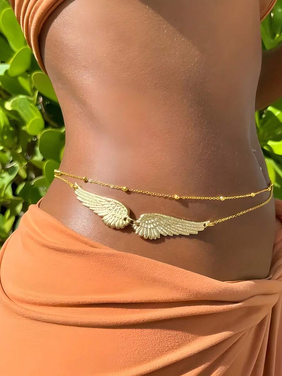 1pc Fashionable Multi-Functional Women's Belt | Summer Beach Bestie Essential! Adjustable Decorative, Vacation Photo-Worthy, Practical Summer Gift - Multicolor - View 1