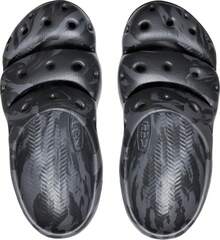 KEEN Men's Yogui Comfortable Slip On Lightweight Clogs - Black Marble - View 4