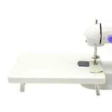 Mesa de extensión para máquina de coser de 202 piezas, mesa de trabajo de plástico