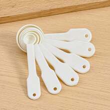 Multifunctional Plastic Measuring Spoon Set, Stackable Segmented Measuring Spoon, Coffee Salt Seasoning Measuring Spoons,Suitable For Baking&Cooking Tools In Kitchens Restaurants - Multicolor - View 5