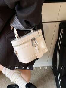 low tea Fashion New Mini Full-Grain Texture Women Handbag Shoulder Bag Satchel Classic Box Bag
