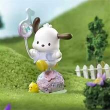 Miniso Sanrio Cartoon Pochacco Blumen- und Teenager-Serie Spielzeug Überraschungsbox, süßes Mädchen Geschenk Auto Ornament Spielzeug (zufällige Lieferung, 1 Stück) - Verschiedenfarbig - Übersicht 5