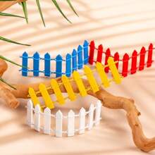 1 Peça Mini Cerca de Madeira, Cerca Miniatura de Jardim de Fadas, Acessórios de Decoração de Paisagem em Miniatura, Decoração de Sala de Estar Familiar 10cm*3cm, Presentes de Feriado, Cerca de Madeira Miniatura Encantadora de Jardim de Fadas - Acessórios de Paisagem em Miniatura Lúdicos, Perfeito para Decoração de Casa e Jardim, Perfeito para Decoração de Festa de Casamento, Decoração de Sala de Estar e Quarto Familiar, Decoração de Vaso, Acessórios de Fotografia DIY