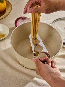 Cirelle 1 件装不锈钢面条分量器，银色意大利面量具，适用于厨房 - 彩色 - 查看 2