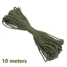 10/100m/Pc Fluorescent Color Camouflage 7-Strand Paracord, Suitable For Outdoor Multipurpose Emergency Survival Rope, Parachute Pull Rope, Bracelet Weaving, Hanging, Camping, Picnicking, Clothesline, Pet Leash, Durable DIY Rope - 10 Meters - View 19
