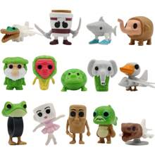 8-9-10 piezas Figuritas de Tiburón Brainrot Tralaler Tralala estilo italiano, Figuritas de Tiburón Brainrot Meme italiano, Divertida figura Tiburón Brainrot Tung Tung Tung Sahur, Figuritas de Animales Brainrot Virales de Tiburón con Zapatillas