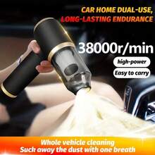 7-In-1 Portable Wireless Vacuum Cleaner With Blowing Function, Strong Suction, Suitable For Home, Office And Pet Hair Cleaning, Travel Essential With Multiple Accessories