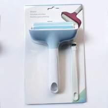 Rodillo de goma para manualidades/, funciona con planchar, vinilo, rodillo de goma reutilizable para proyectos de manualidades y bricolaje - Azul - Ver 3