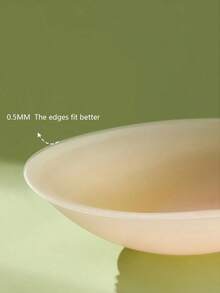 1 Pair Of Silicone Bras, Bra, Strapless Silicone Bra, Wedding Bra, Nipple Patch, Breathable Waterproof Bra, Women's Silicone Gathered Chest Patch, Popular Style - 1 對(D 罩杯) - 查看 7