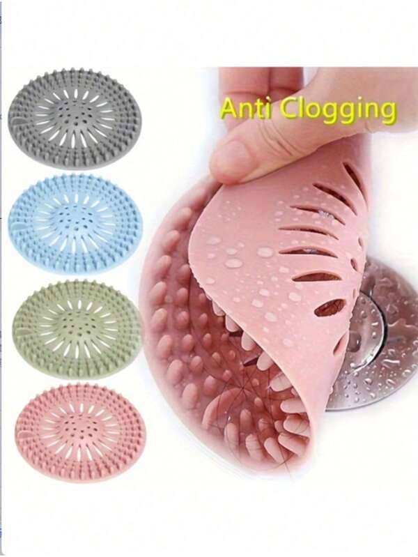 1 Drain Hair Filter To Keep The Drainage Clean And Unobstructed, Shower Drainage Kit Hair Sink Filter