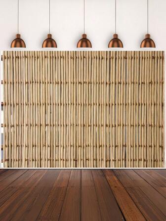 1pc 2D Bamboo Mat Photography Backdrops Hawaiian Beach Reed Photo Background Aloha Luau Party Banner Tiki Bar Decoration Supplies