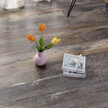 15/30 pezzi Cycleader Piastrelle adesive per pavimenti in finto legno vintage, in PVC opaco IXPE antiscivolo, adatte per progetti fai-da-te, resistenti all'usura e all'olio, ideali per cucina, piastrelle per arredamento, camere da letto, soggiorni, pavimenti in legno, cucine e decorazioni per la casa, materiali da costruzione