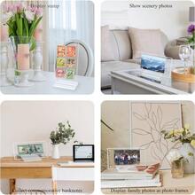 [JUNCAN]Dollar Bill Frame Display Acrylic Dollar Bill Holder For Collectors Currency Frame Display Case DoubleSided Transparent Ticket Banknotes Stamp Photo Protector Transparent1 - Trong suốt-1 - Xem 9