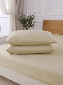 4pcs/Set Khaki Bamboo Fiber Cooling Sheet Set Easy Care Rayon Derived From Bamboo ﻿Soft Bedding Set Fitted Sheet Set (1pc Flat Sheet+1pc Fitted Sheet+2pcs Pillowcases)Fitted Sheet Set King Queen Full TWIN SIZE Sheet Deep Pocket Up To 11.8 Inch Pillowcase, Soft Breathable Wrinkle-Free Better For Sleep, Luxury Hotel Style, Gift For Mom Dad Friend