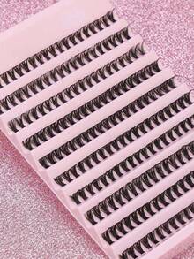 10-12mm Pojedyncze 60-200 Kępki Naturalnych Rzęs Impreza i Klub Codzienne Spotkanie w Pracy Naturalne Sztuczne Rzęsy Puszyste Miękkie Rozczochrane Dramatyczne 3D Mink Eye Wielowarstwowy Tusz Do Rzęs Krótkie Gęste Przedłużanie Sztuczne Rzęsy Czarne Cienkie Długie Rzęsy Kępki Rzęs, Kępki Rzęs, Pojedyncze Rzęsy, Rzęsy, Sztuczne Rzęsy