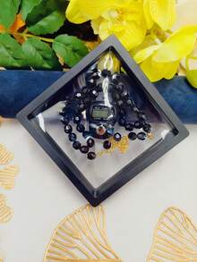 Suspension Box With Islamic Finger Counter And Prayer Beads, Portable Digital Prayer, 2 Pieces Gift