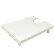 Mesa de extensión para máquina de coser de 202 piezas, mesa de trabajo de plástico