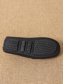 New Boys' Oxford Shoes Loafers Soft Bottom Slip-On Children Casual Shoes - Black - View 4