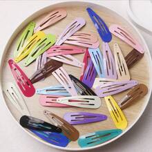 Bộ 50 chiếc kẹp tóc BB tráng men nung, màu ngẫu nhiên, dài 5cm, nhiều màu sắc, đa năng, thích hợp dùng hàng ngày, phụ kiện tóc, phụ kiện đội đầu, ghim cài tóc. - Nhiều màu - Xem 5